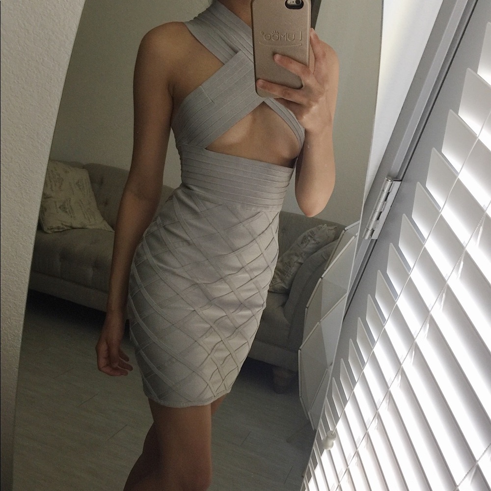 Nasty Gal Crossroads Bandage Dress
